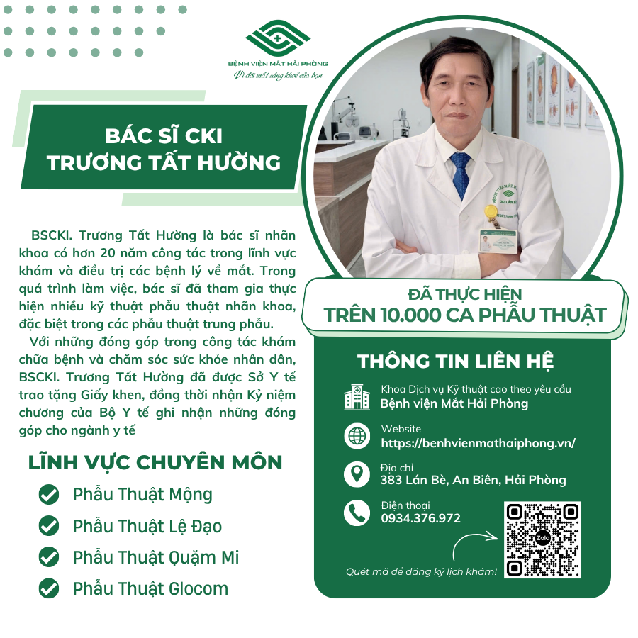 BÁC SĨ CKI. TRƯƠNG TẤT HƯỜNG